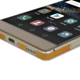 Huawei P8 Gold Carbon Fiber Skin Protector