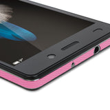 Huawei P8 Lite Pink Carbon Fiber Skin Protector