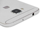 Huawei G8 Silver Carbon Fiber Skin Protector