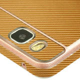Huawei P9 Lite Gold Carbon Fiber Skin Protector