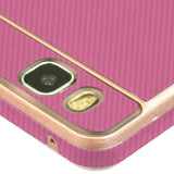 Huawei P9 Lite Pink Carbon Fiber Skin Protector