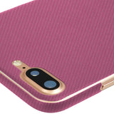 Apple iPhone 7 Plus TechSkin Pink Carbon Fiber Skin (5.5")
