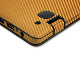 Lenovo Chromebook 100S Gold Carbon Fiber Skin Protector