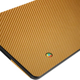 Lenovo Thinkpad 13 Chromebook Gold Carbon Fiber Skin Protector