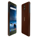 Nokia 3.1 TechSkin Dark Wood Skin