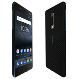Nokia 5 TechSkin Black Carbon Fiber Skin