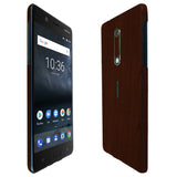 Nokia 5 TechSkin Dark Wood Skin
