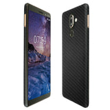 Nokia 7 Plus TechSkin Black Carbon Fiber Skin