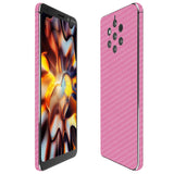 Nokia 9 PureView TechSkin Pink Carbon Fiber Skin
