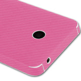 Nokia Lumia 635 Pink Carbon Fiber Skin Protector (compatible with Lumia 630)