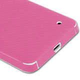 Nokia Lumia 635 Pink Carbon Fiber Skin Protector (compatible with Lumia 630)