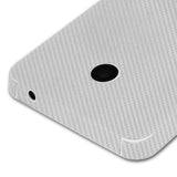 Nokia Lumia 635 Silver Carbon Fiber Skin Protector (compatible with Lumia 630)