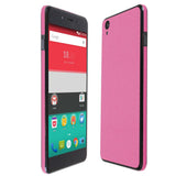 OnePlus X Pink Carbon Fiber Skin Protector