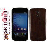 Samsung Galaxy Nexus Dark Wood Skin Protector
