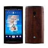 Sony Ericsson Xperia X10 Dark Wood Skin Protector